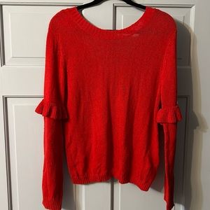 The Fifth Label Red Long Sleeve Sweater